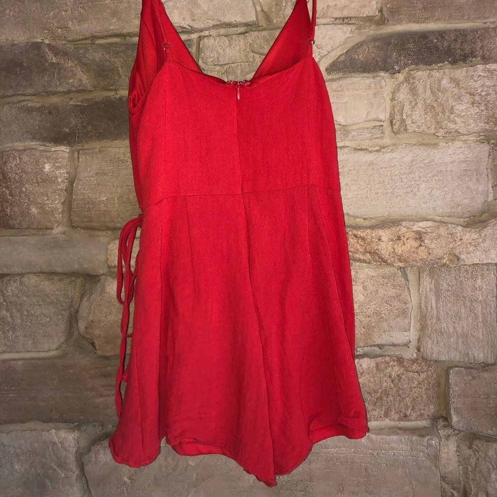 Red romper - Picture 2 of 3